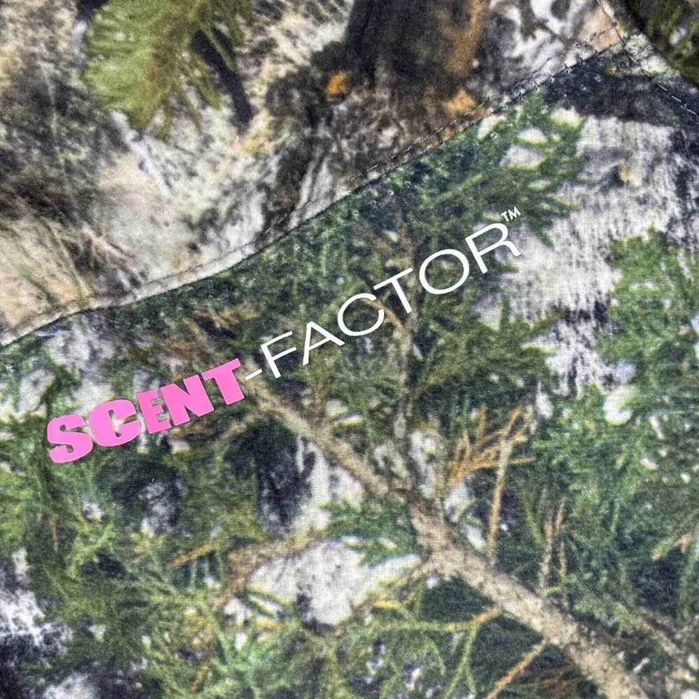 Mossy Oak Women’s Jacket S Soft shell Camo Hunting Scent-factor Medium Weight - Picture 4 of 16